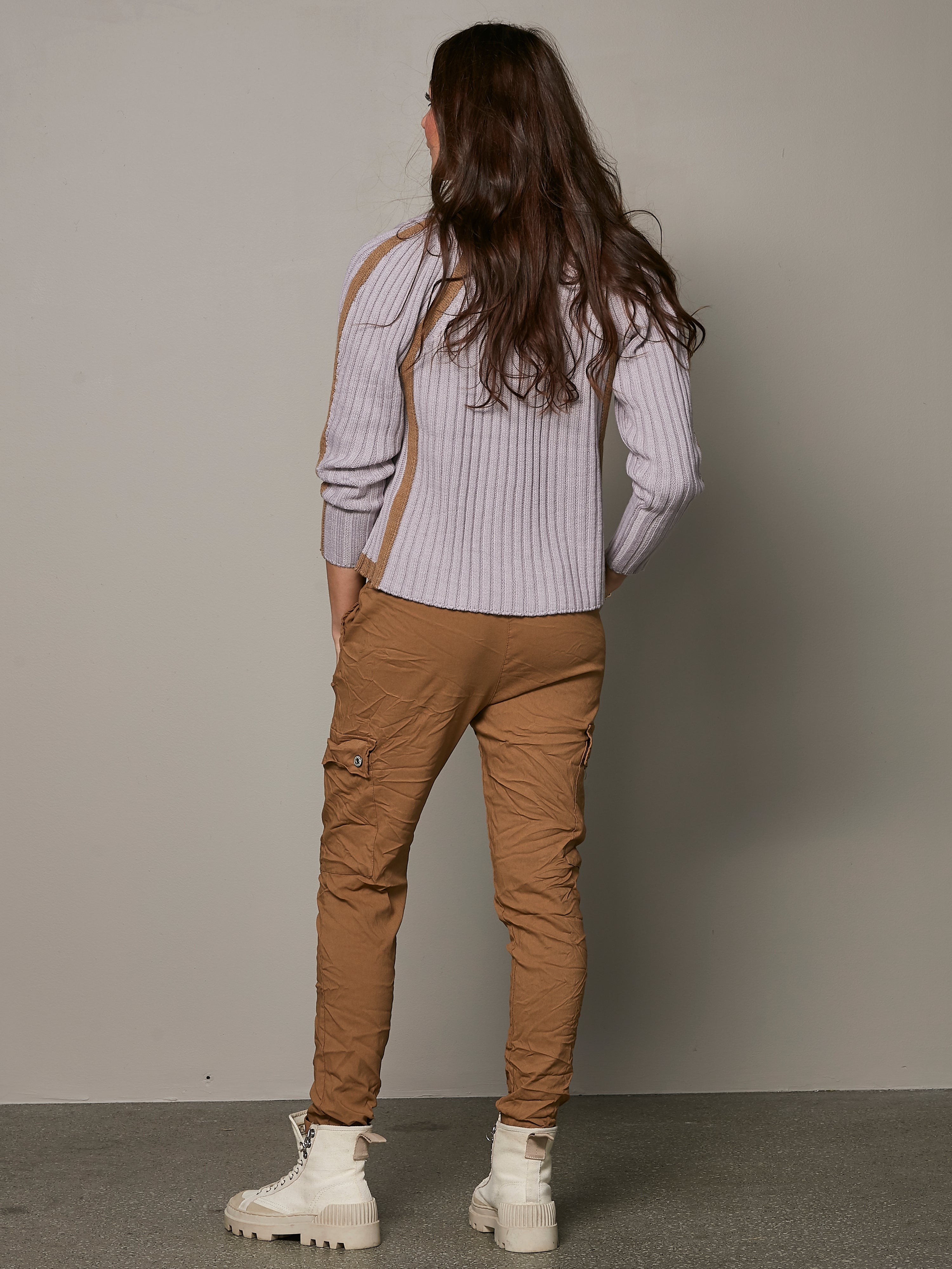 CARMEN cargo trousers - Sand