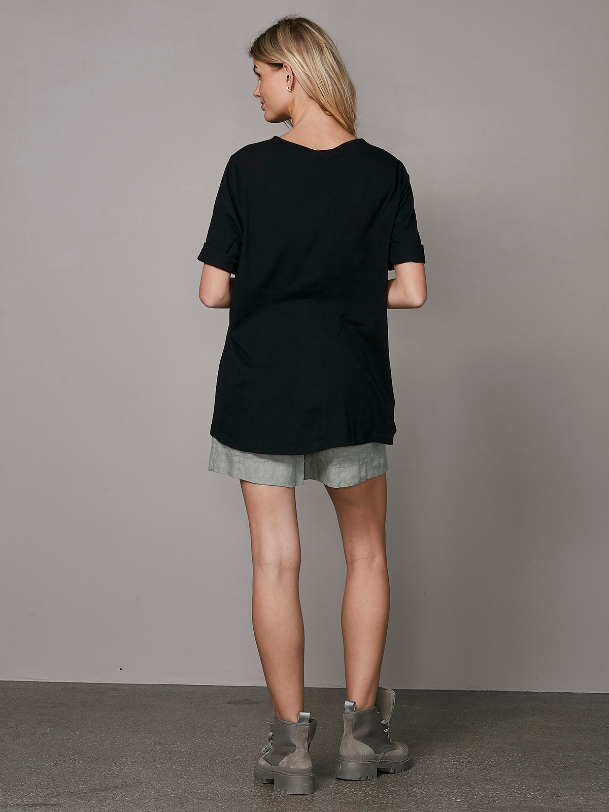 OAKLEE oversize t-shirt - Black