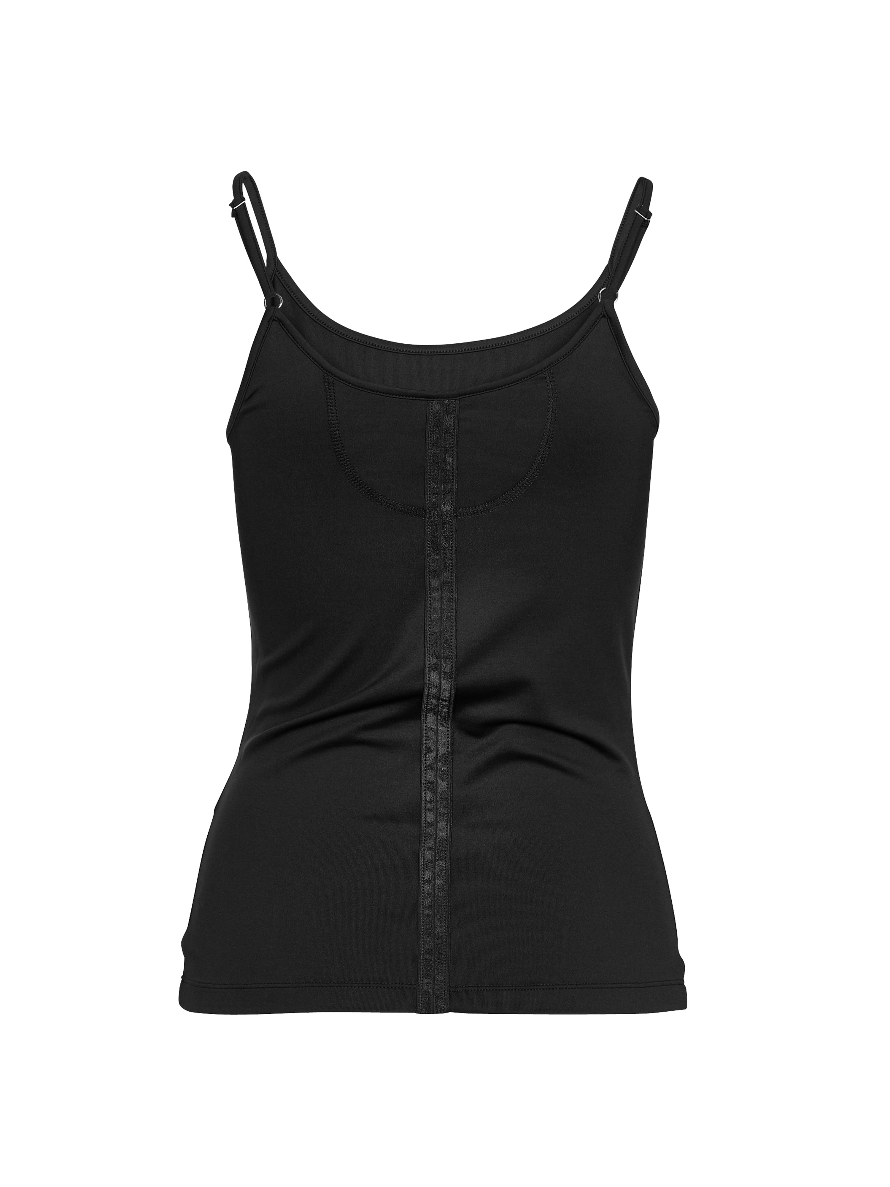 RUN top with straps - Black