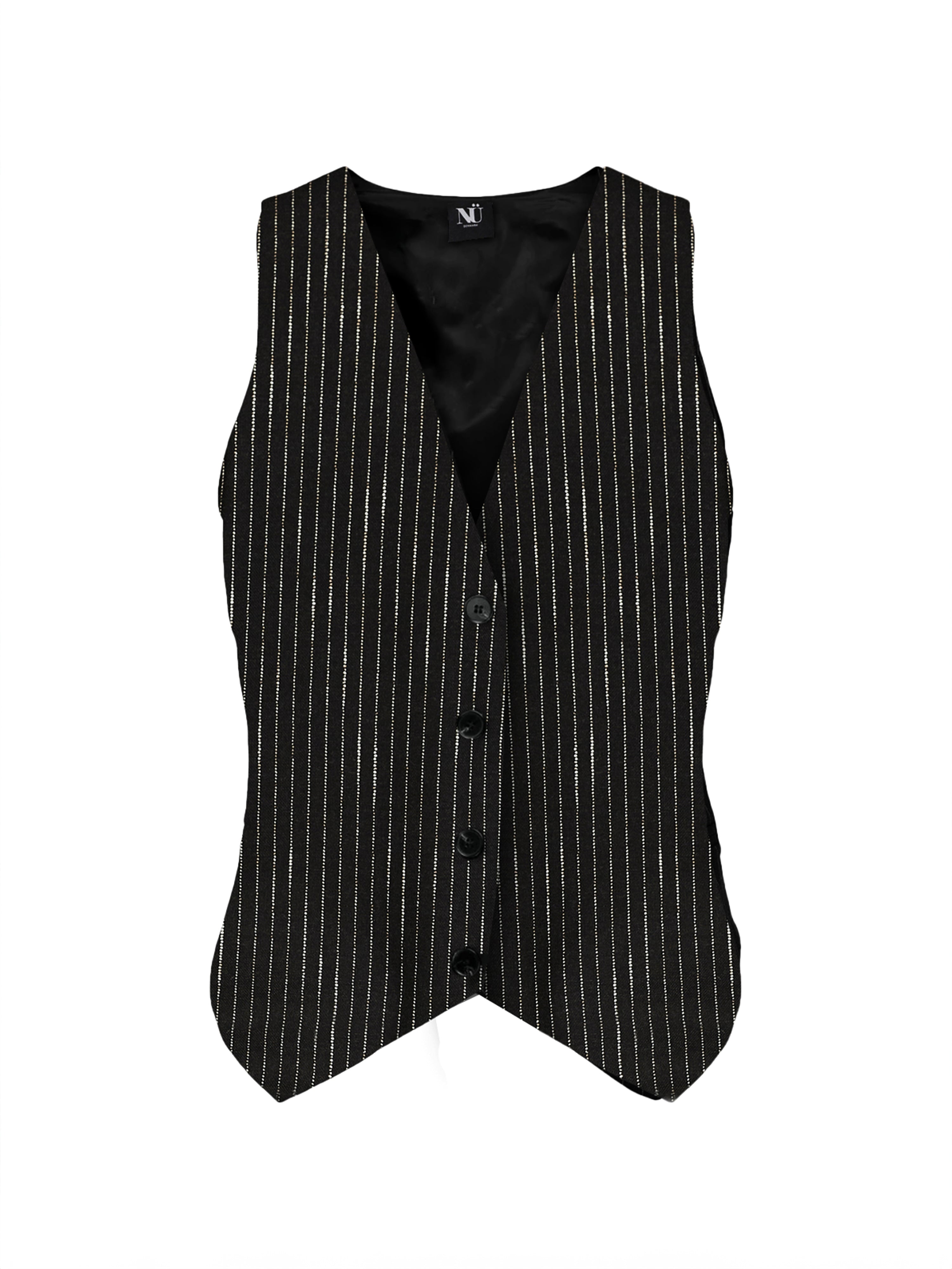 VALBORG vest - Black mix