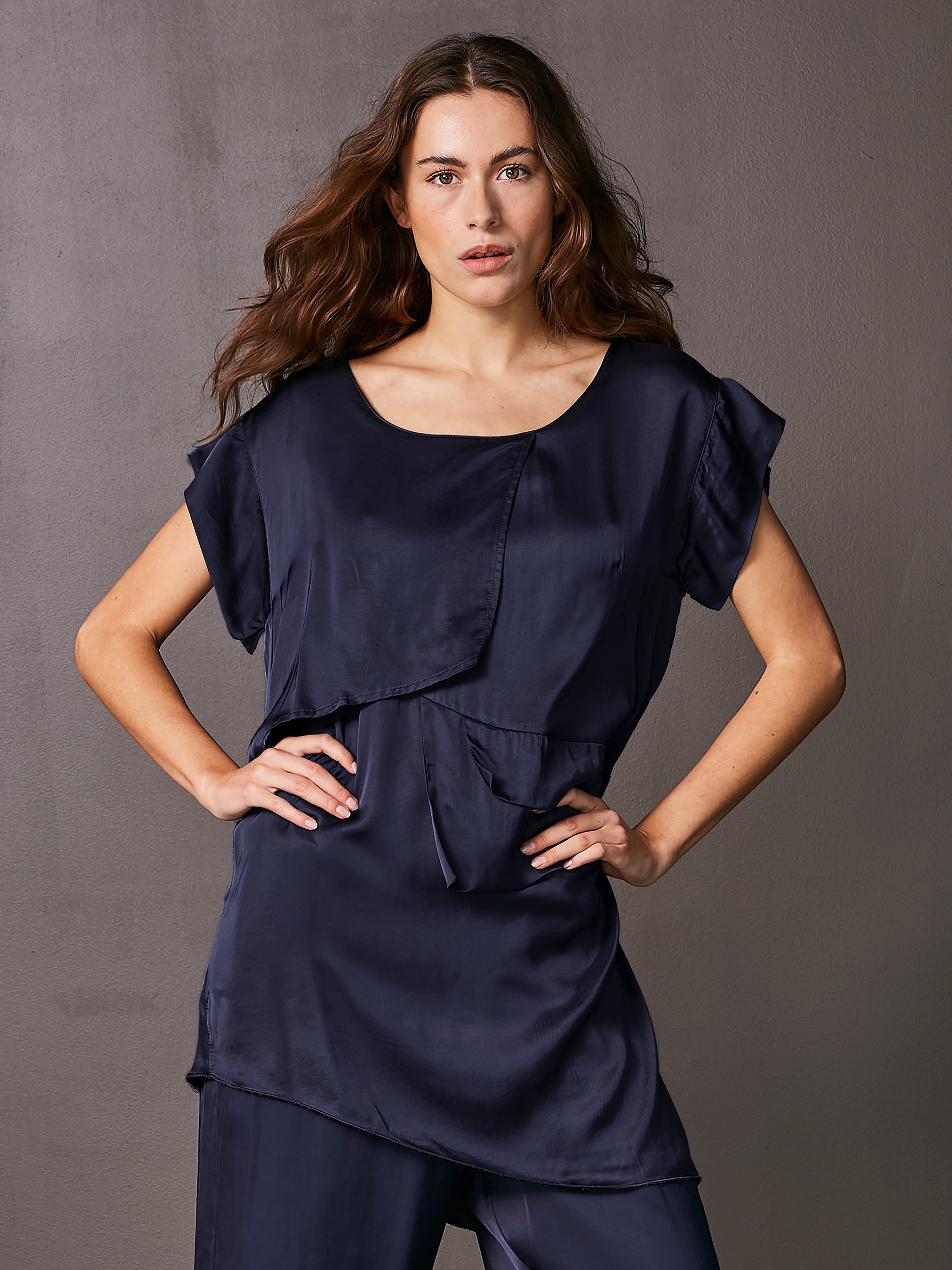 VALINA tunic - Classic Navy