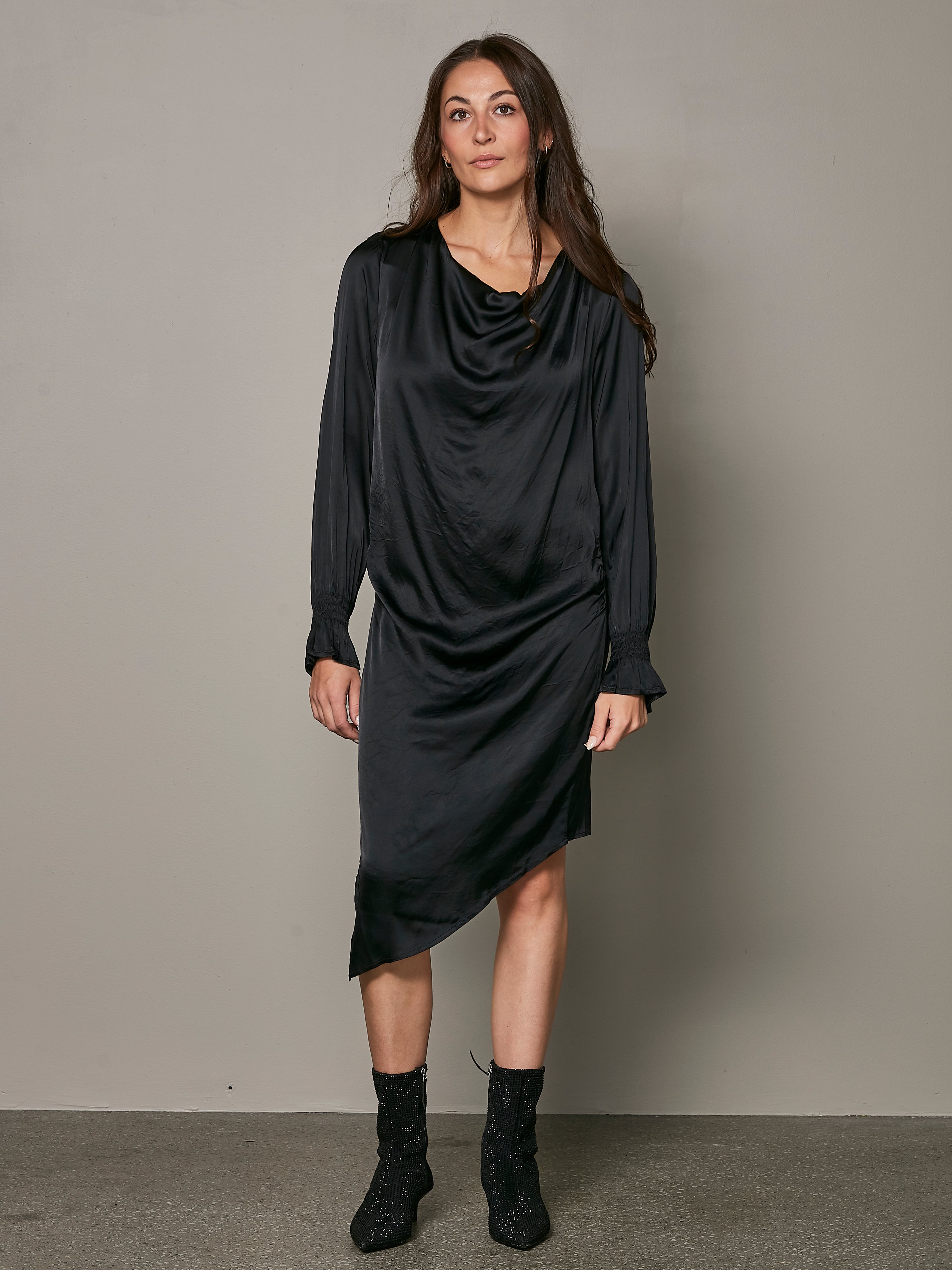 VANILLA tunic dress - Black