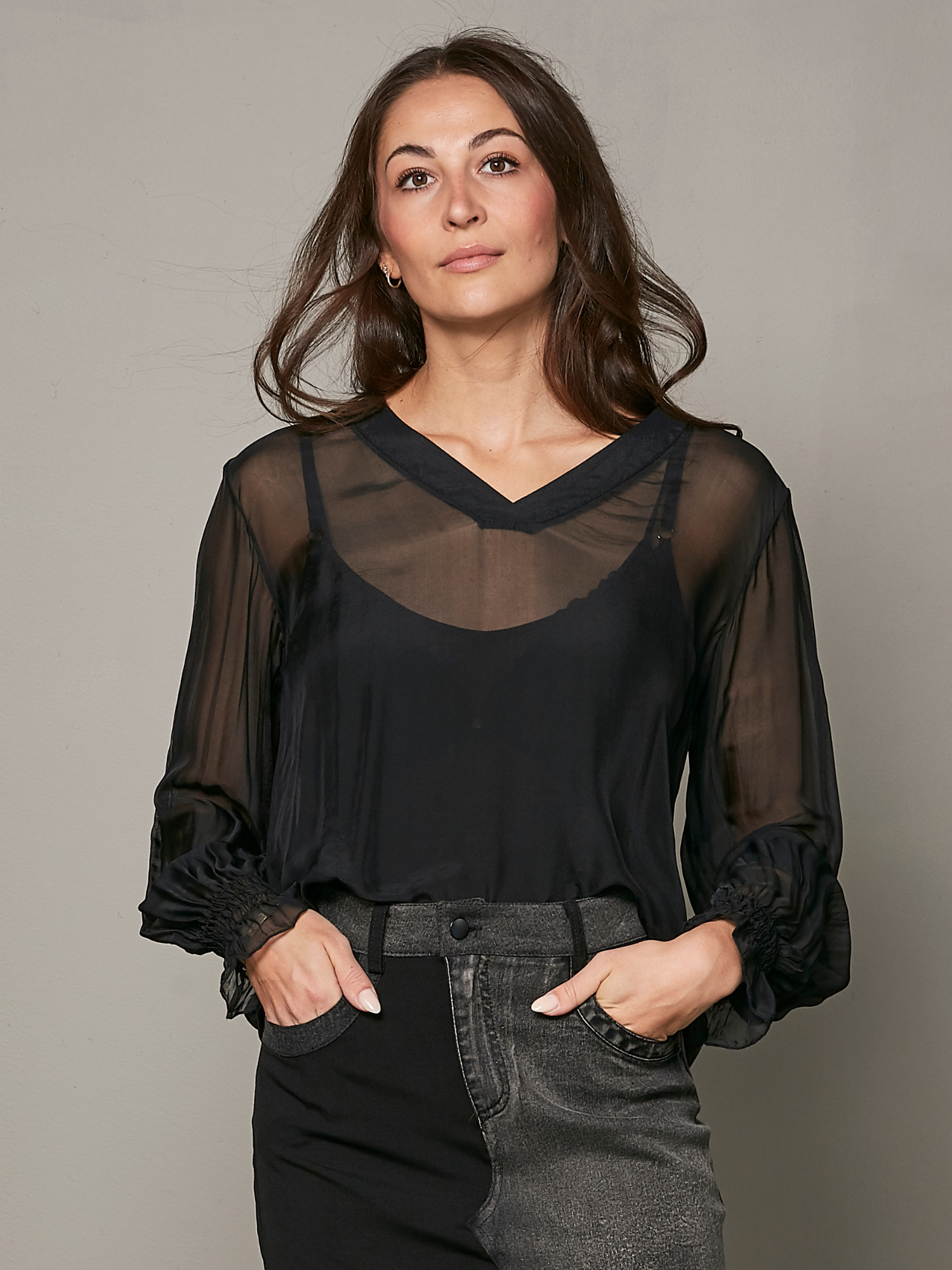 VANINA blouse - Black