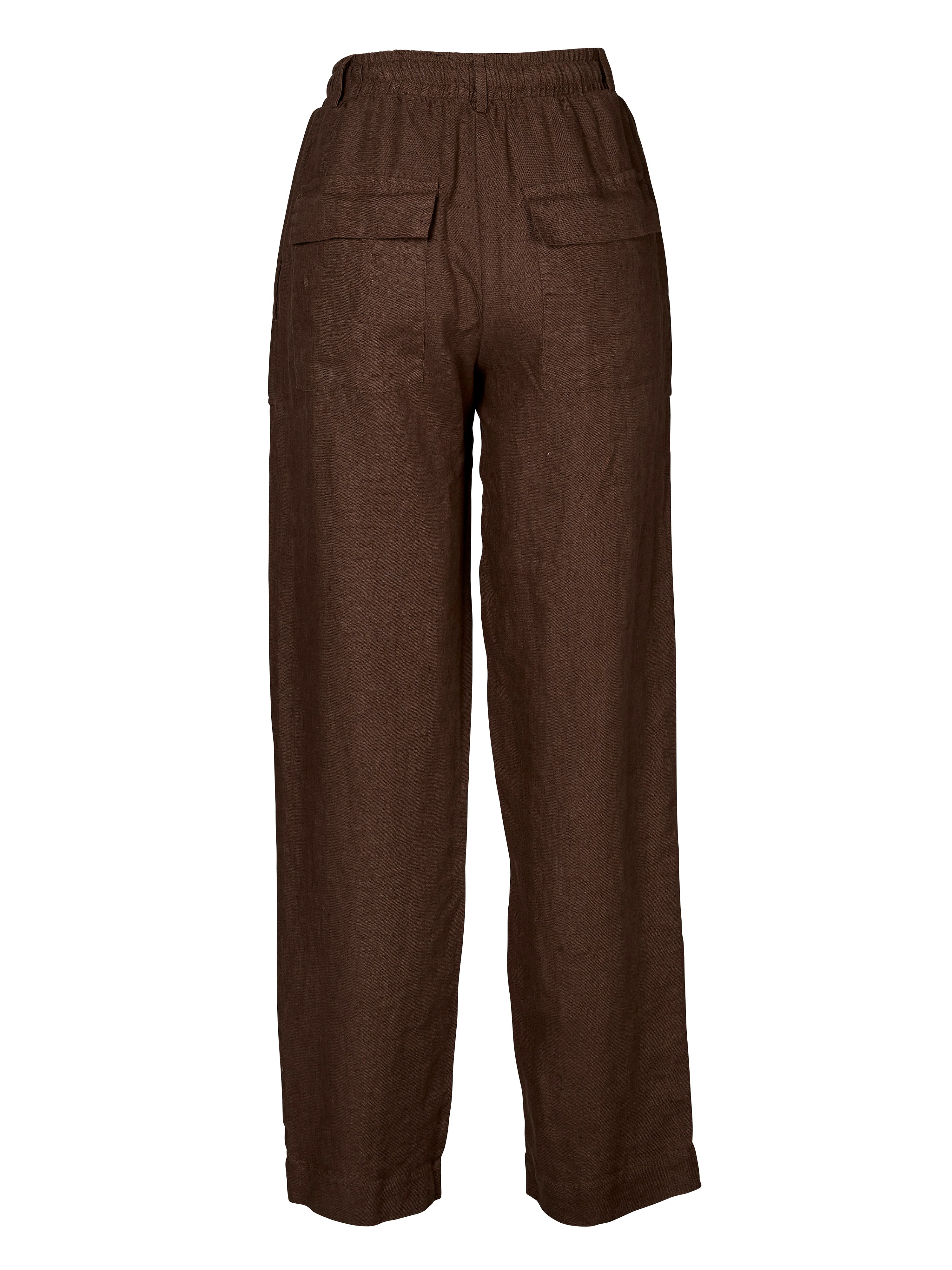 VIBEKE trousers - Dark Brown