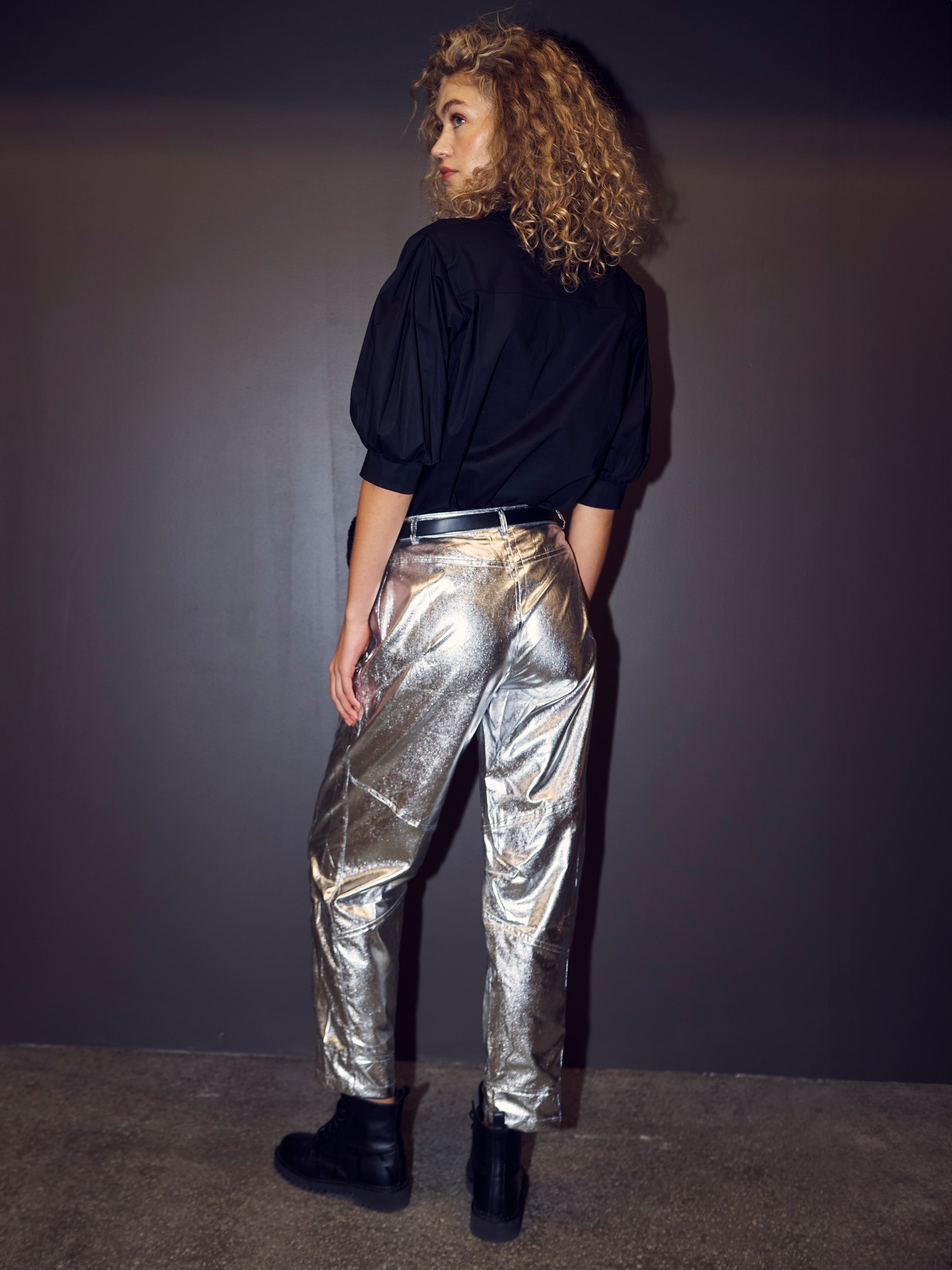 VIOL trousers - Silver