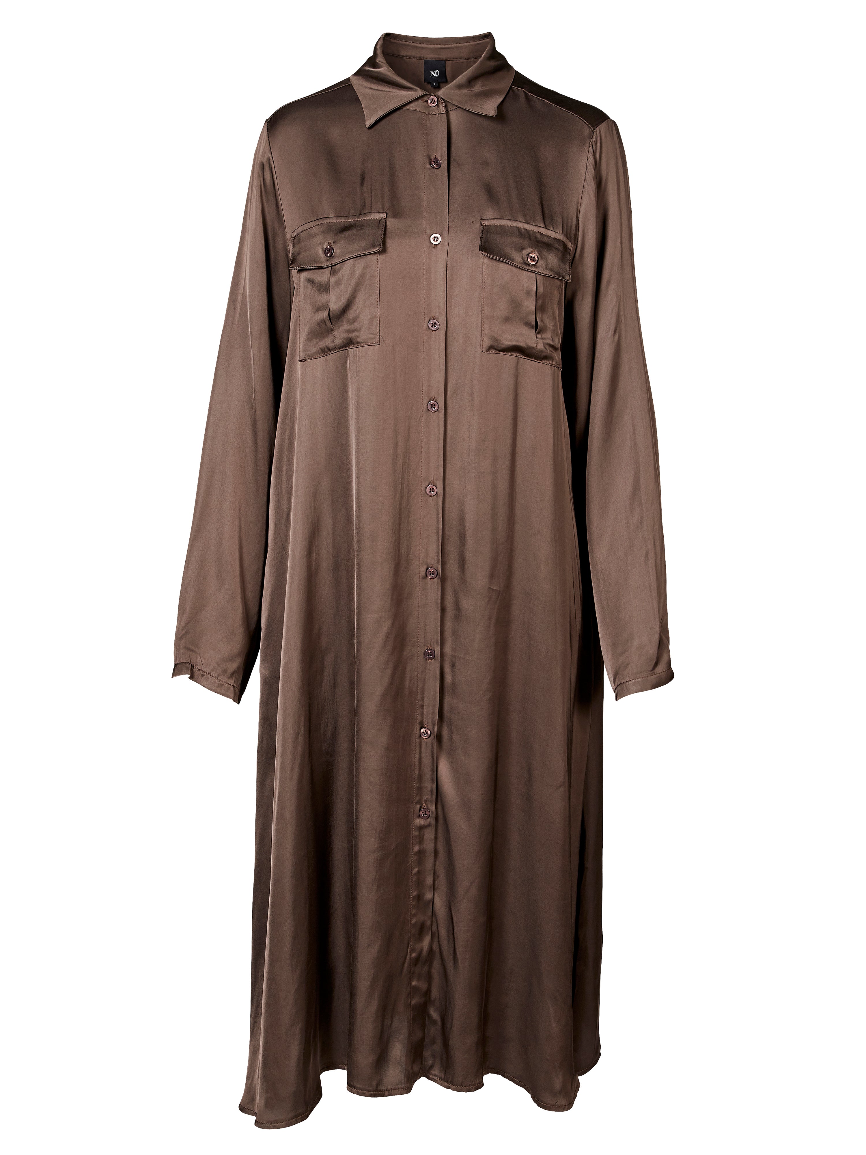 VALINA dress - Dark Brown