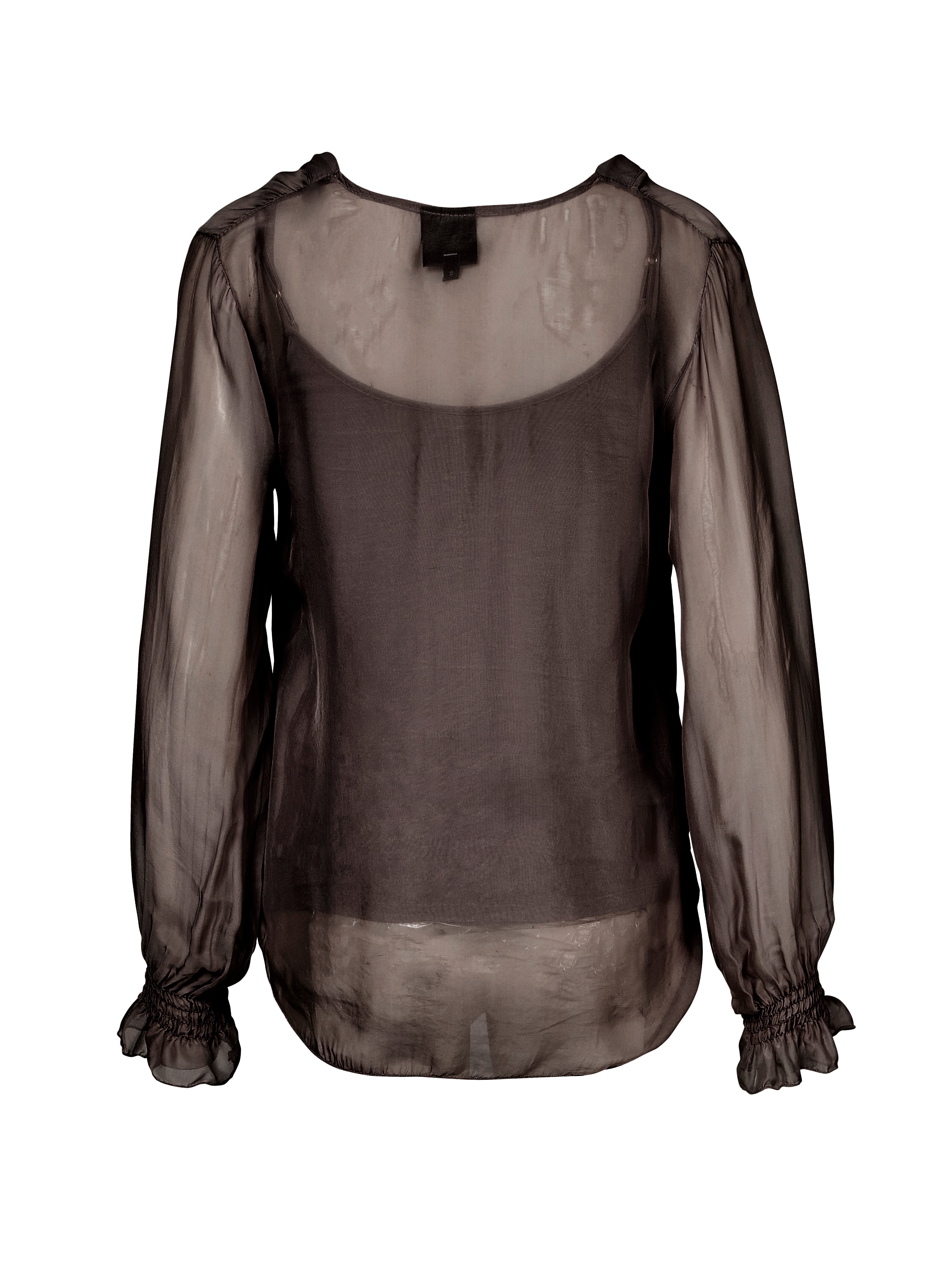 VANINA blouse - Dark Brown