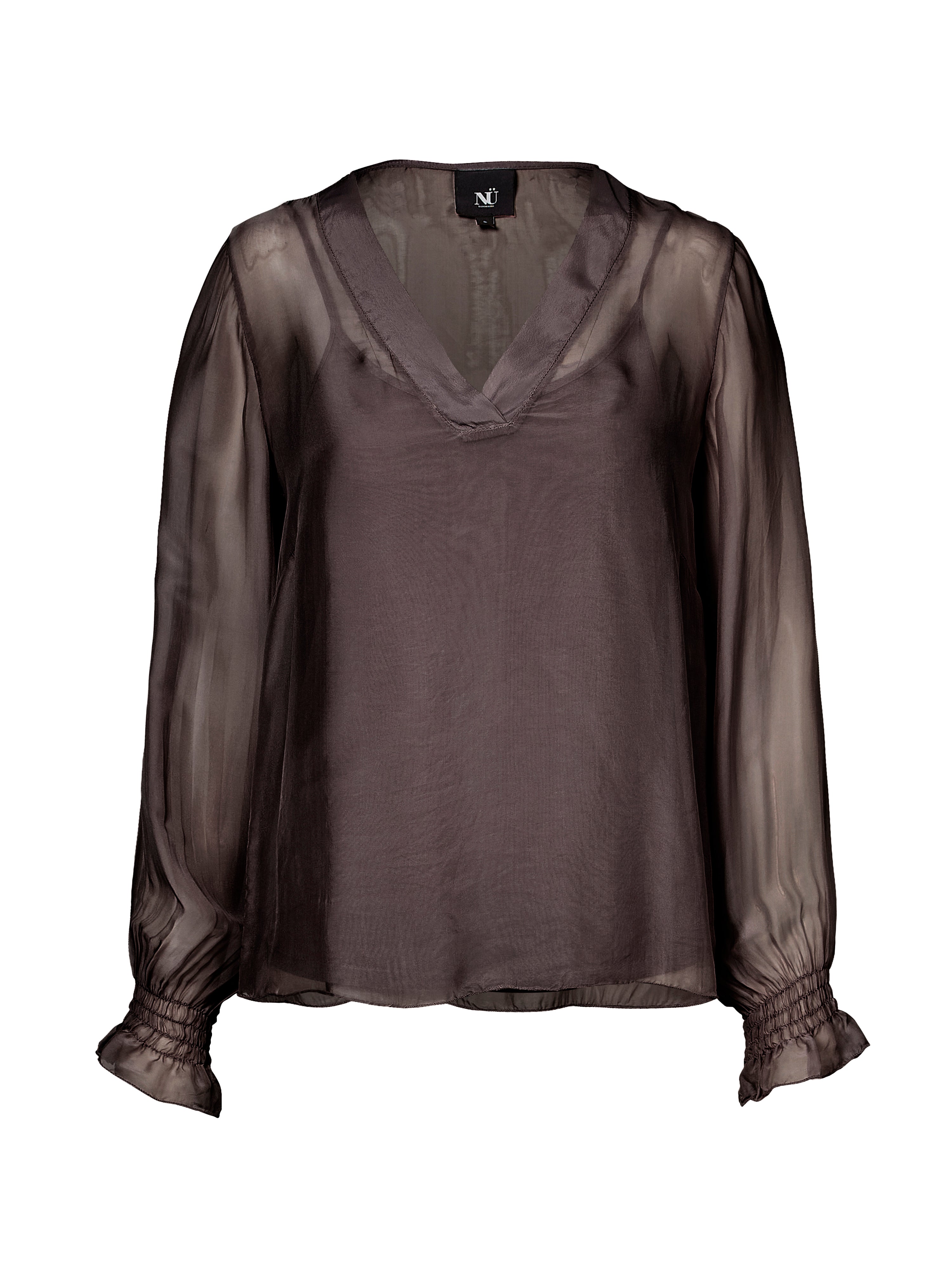 VANINA blouse - Dark Brown