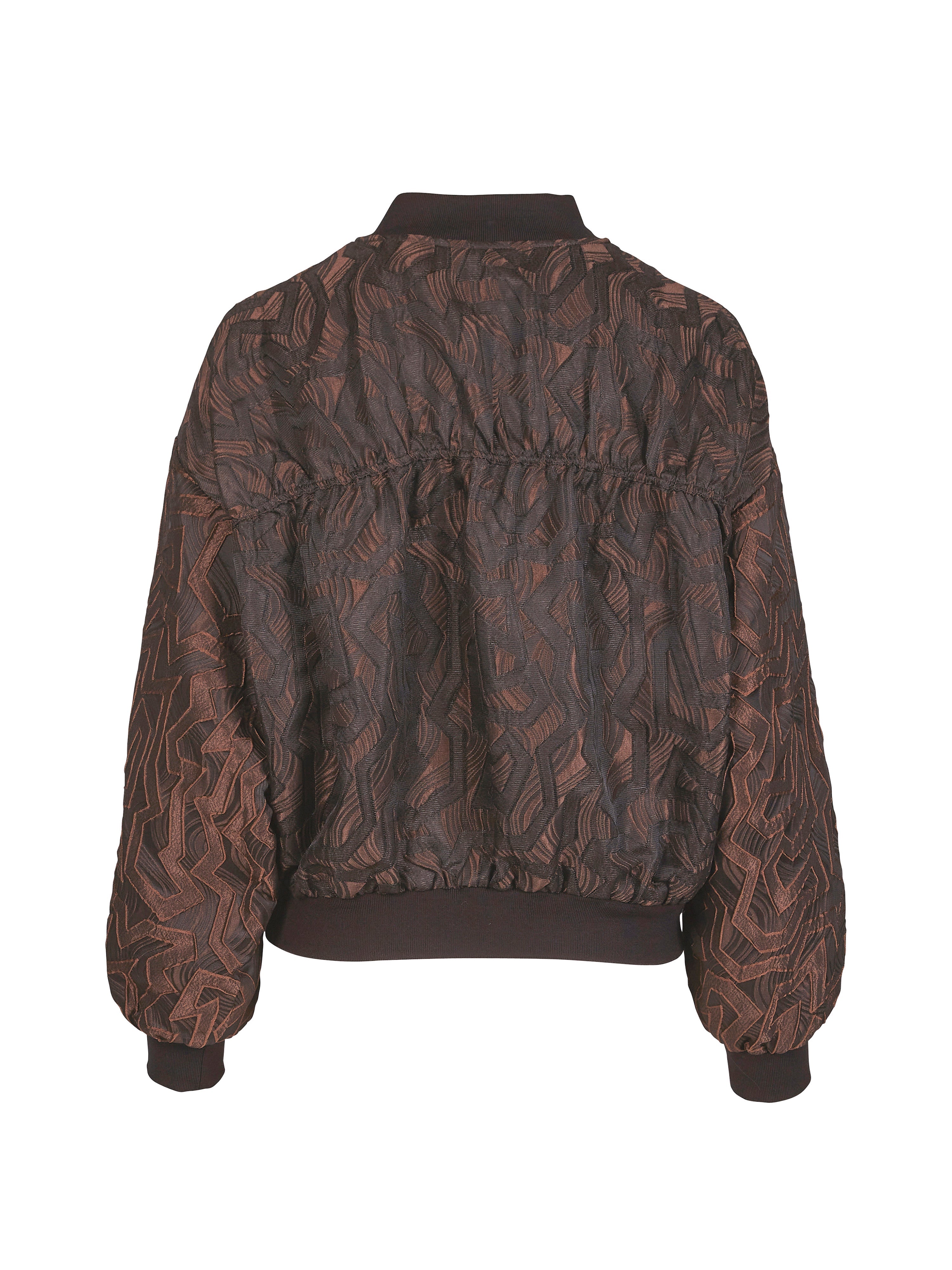 Vesta bomber jacket - Dark Brown