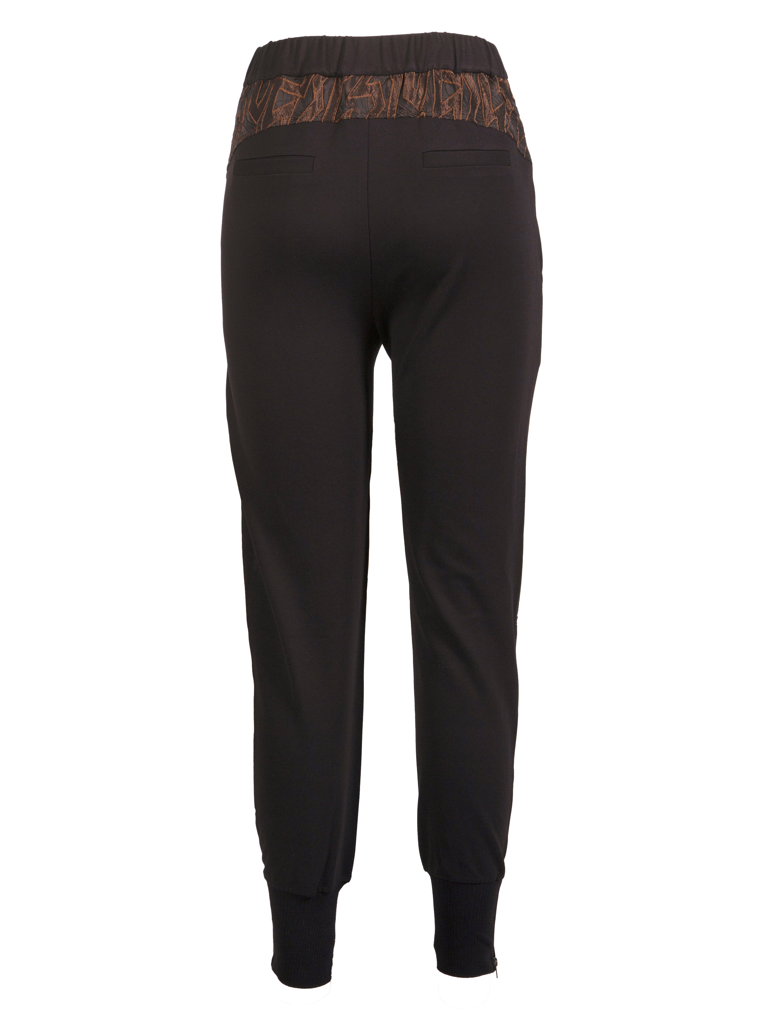 VESTA trousers - Dark Brown