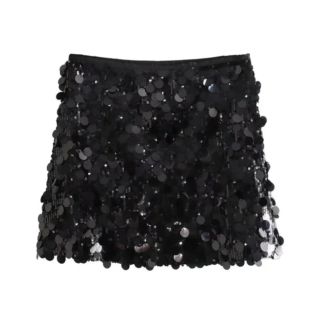 Anna™ - Glitter mini Skirt